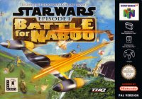 Star Wars Battle for Naboo Nintendo 64  box art